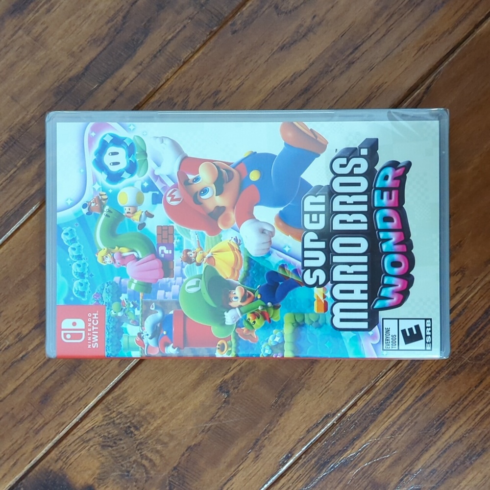 Super Mario Bros Wonder Unopened New in the Package
